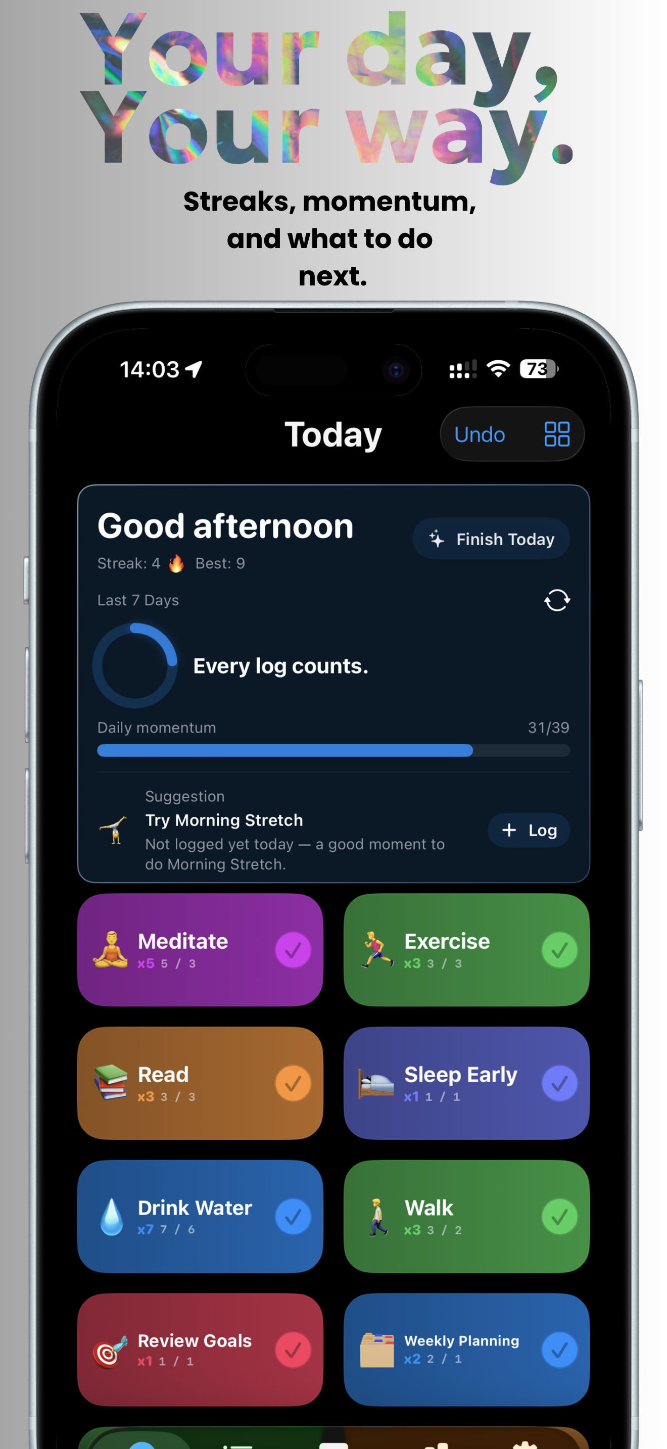 Habit OS preview